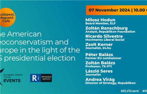 Invitation: The American neoconservatism and Europe in the light of the US presidential election