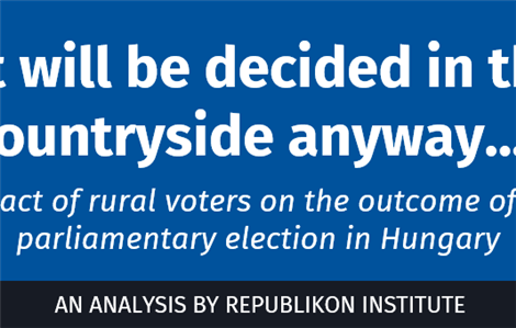 „It will be decided in the countryside anyway...”