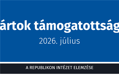 Elérhető a Republikon legújabb, július végi pártpreferencia kutatása